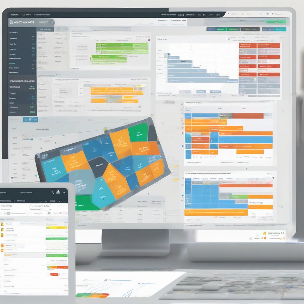 Construction Management Software Dashboard